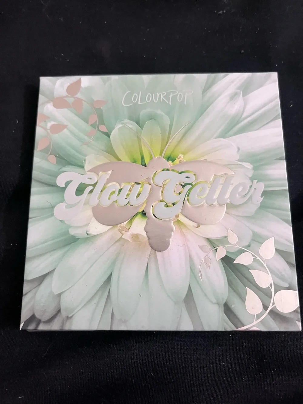 ColourPop Glow Getter Highlighter Palette - Mint & White Floral